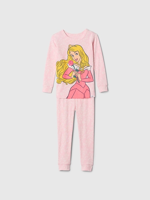 pigiama da principessa in cotone biologico spazzolato gap × disney baby