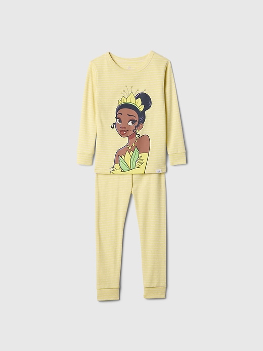 pigiama da principessa in cotone biologico spazzolato gap × disney baby