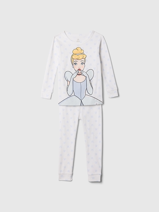 pigiama da principessa in cotone biologico spazzolato gap × disney baby