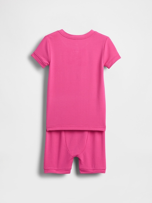 pigiama corto henley per neonati e bambini