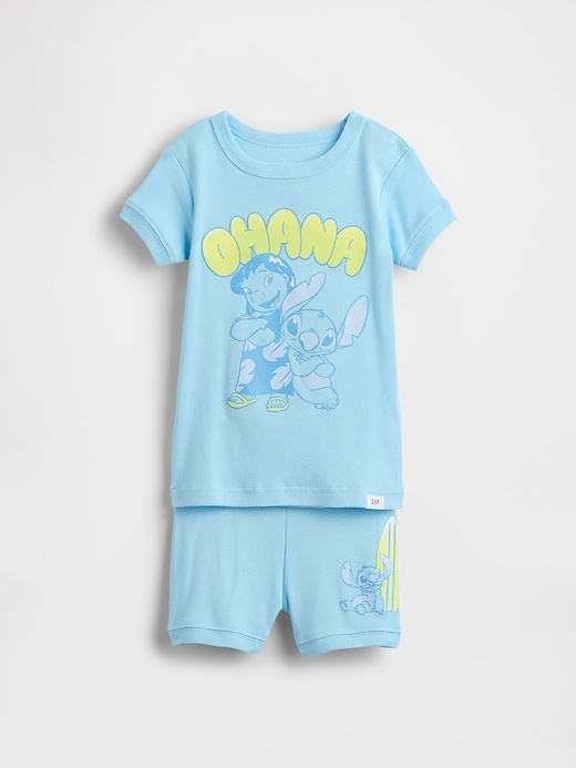 pigiama in cotone biologico spazzolato per neonati e bambini piccoli lilo stitch