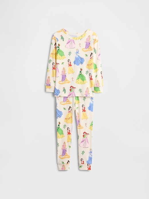 pigiama gap × disney per neonati e bambini in cotone biologico spazzolato modello principessa
