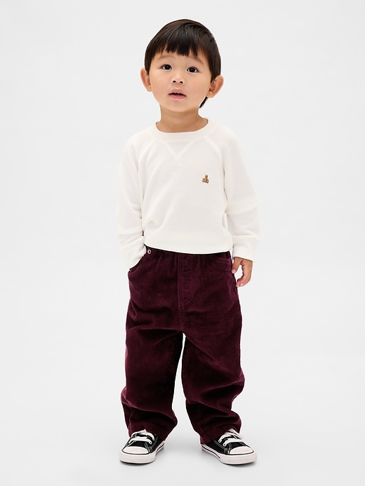 pantaloni a tubo da infilare per neonati e bambini piccoli