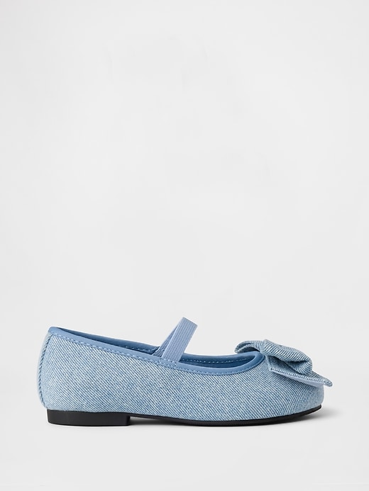ballerine in denim per neonati e bambini