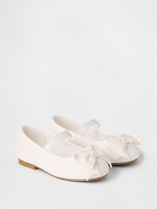 ballerine in denim per neonati e bambini