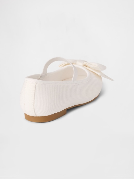 ballerine in denim per neonati e bambini