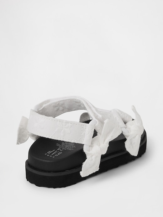 sandali con cinturino in tela per bambini