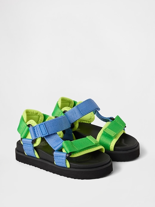 sandali con cinturino in tela per bambini