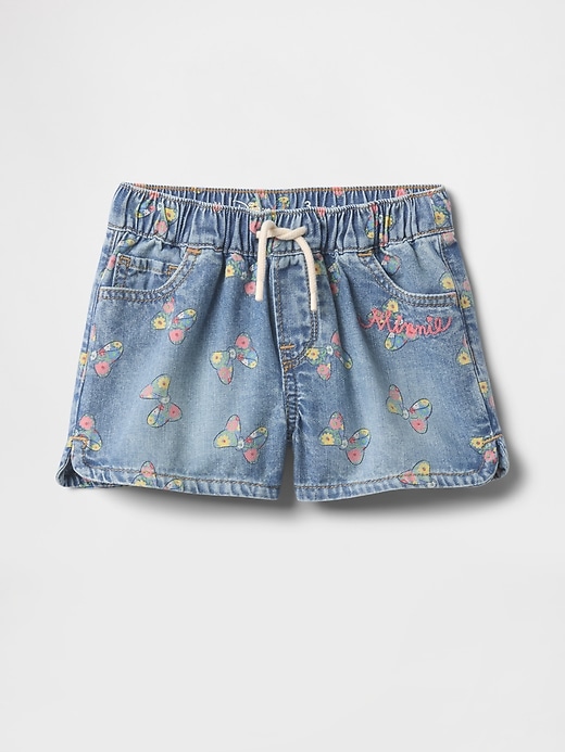 pantaloncini in denim per neonati e bambini gap × disney