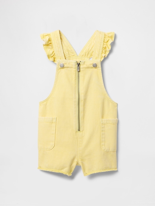 pantaloncini in denim con volant ultra morbidi per neonati e bambini