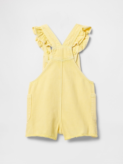 pantaloncini in denim con volant ultra morbidi per neonati e bambini