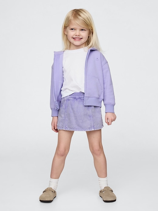 gonna in denim ultramorbido per neonati e bambini