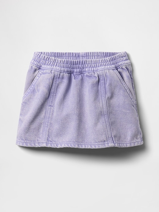 gonna in denim ultramorbido per neonati e bambini