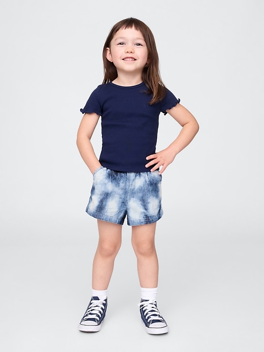 pantaloncini in denim per neonati e bambini piccoli