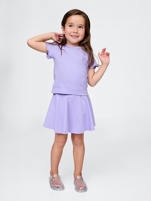 gonna-pantalone abbinabile per neonati e bambini piccoli
