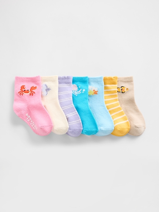 calzini per neonati e bambini confezione da 7