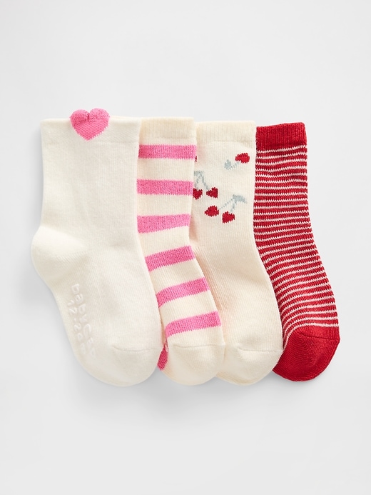 calzini per neonati e bambini confezione da 4