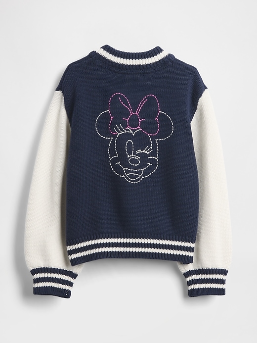 maglione universitario gap × disney per neonati e bambini piccoli minnie mouse