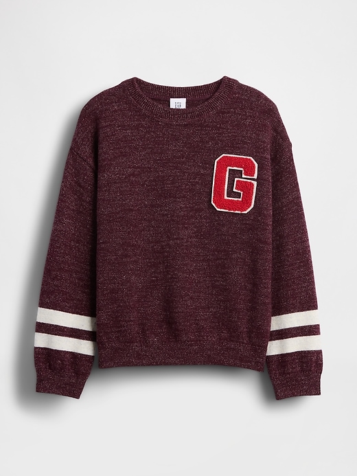 maglione girocollo grafico per neonati e bambini