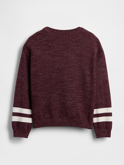 maglione girocollo grafico per neonati e bambini