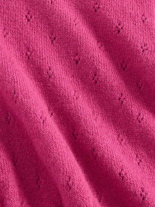 maglione traforato cashsoft per neonati e bambini
