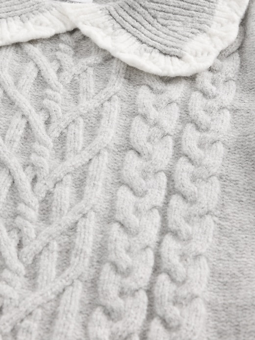 maglione con colletto cashsoft per neonati e bambini