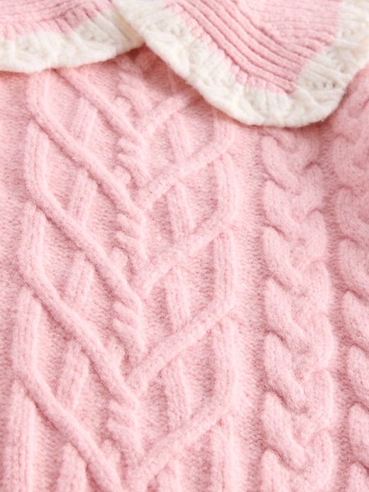 maglione con colletto cashsoft per neonati e bambini