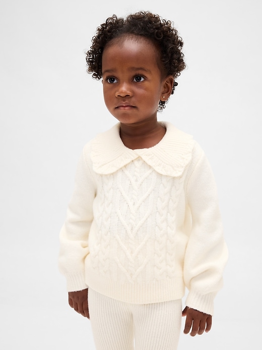 maglione con colletto cashsoft per neonati e bambini