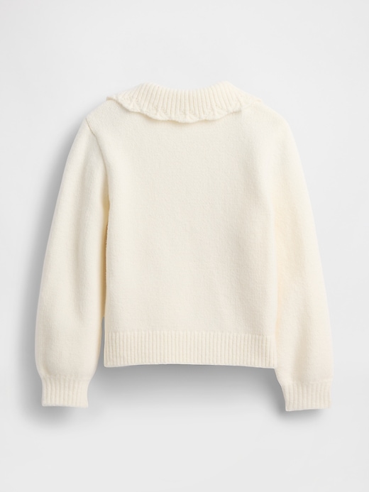 maglione con colletto cashsoft per neonati e bambini