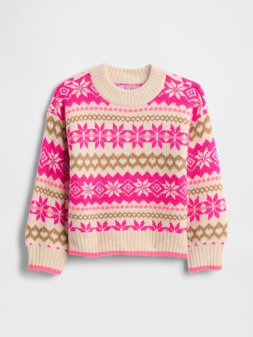 maglione fair isle per neonati e bambini piccoli