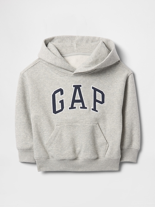 felpa con cappuccio con logo vintagesoft per neonati e bambini