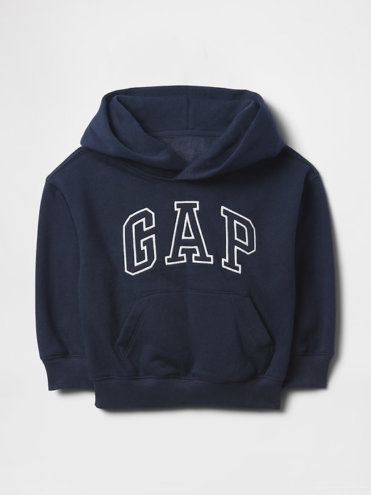 felpa con cappuccio con logo vintagesoft per neonati e bambini
