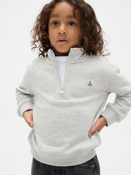 pullover vintagesoft con cerniera a un quarto per neonati e bambini piccoli