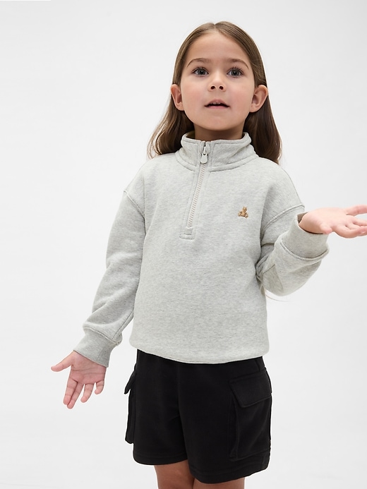 pullover vintagesoft con cerniera a un quarto per neonati e bambini piccoli