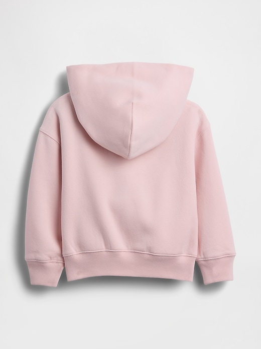 felpa con cappuccio e zip con logo vintagesoft per neonati e bambini