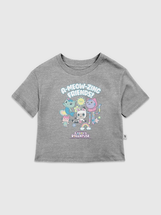 maglietta grafica a-meow-zing della casa delle bambole gabbys per bambini