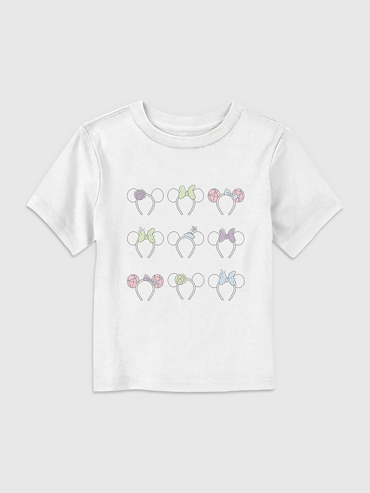 maglietta grafica con orecchie di minnie per bambini