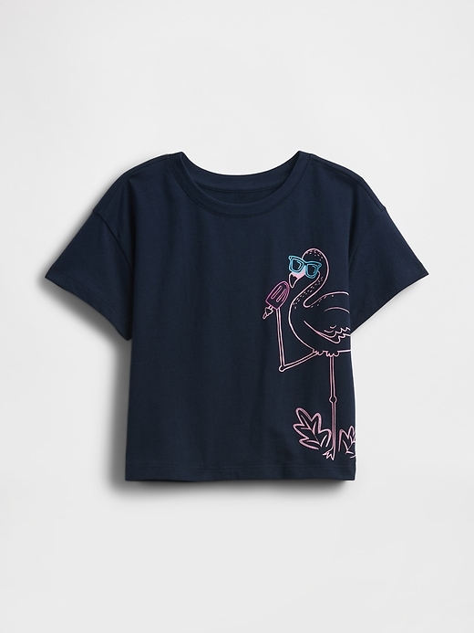 t-shirt grafica rilassata da abbinare e abbinare per neonati e bambini piccoli