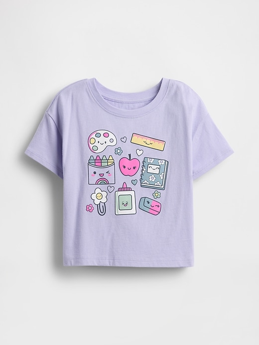 t-shirt grafica rilassata da abbinare e abbinare per neonati e bambini piccoli