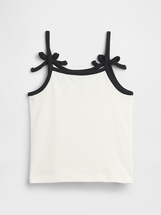canotta con fiocco e logo snoopy per neonati e bambini