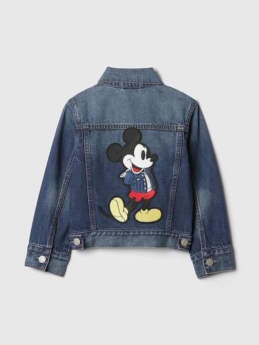 giacca in denim gap × disney baby toddler mickey mouse icon