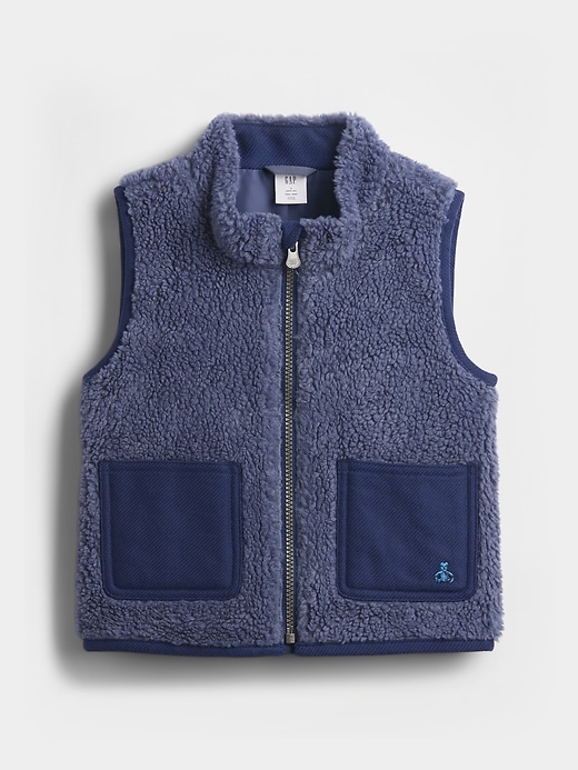 gilet multiuso sherpa per neonati e bambini piccoli