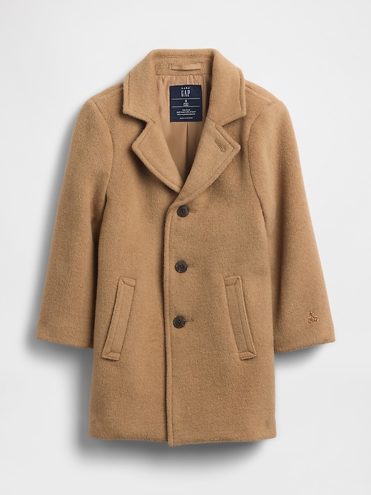 cappotto in misto lana per neonati e bambini