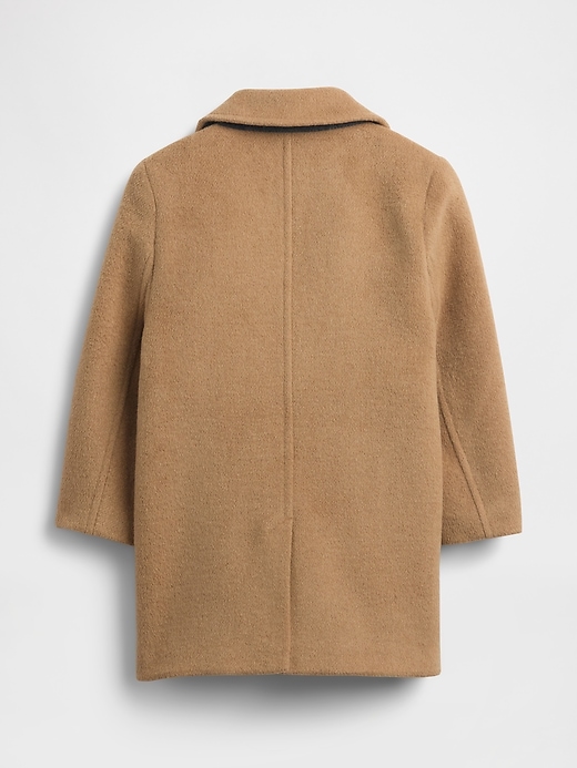 cappotto in misto lana per neonati e bambini
