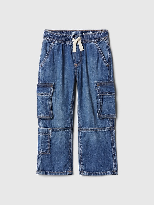 jeans larghi cargo per neonati e bambini