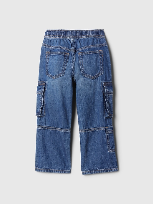 jeans larghi cargo per neonati e bambini