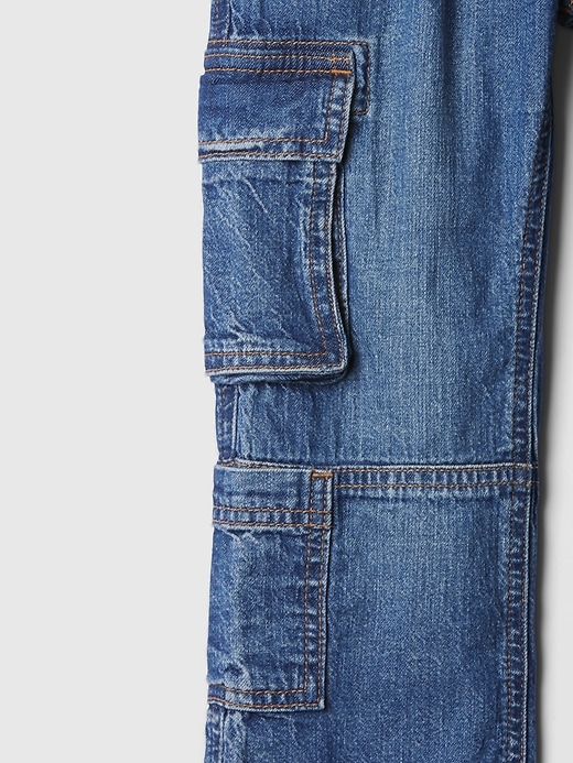 jeans larghi cargo per neonati e bambini