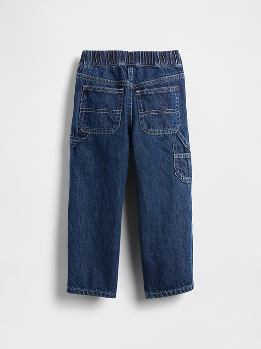 jeans larghi da carpentiere per neonati e bambini piccoli