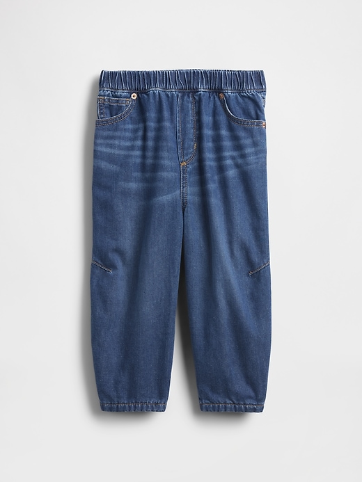 jeans a botte con fodera morbida per neonati e bambini piccoli
