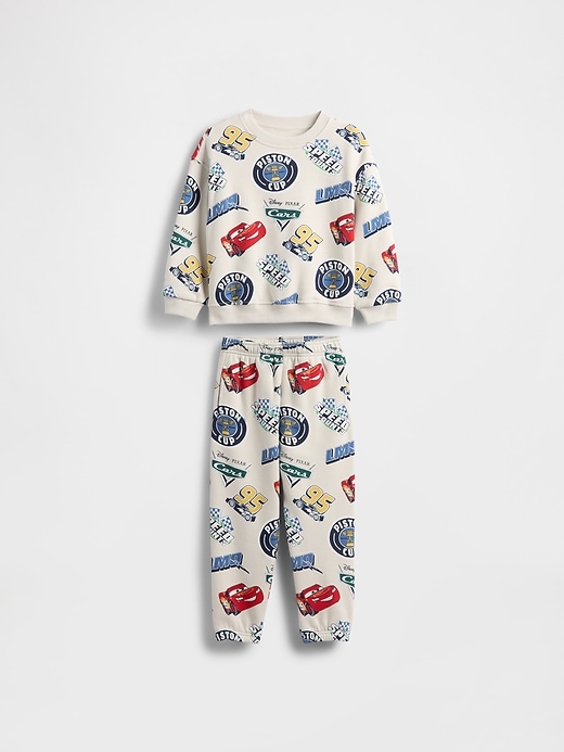 gap × disney baby toddler vintagesoft cars sweat set